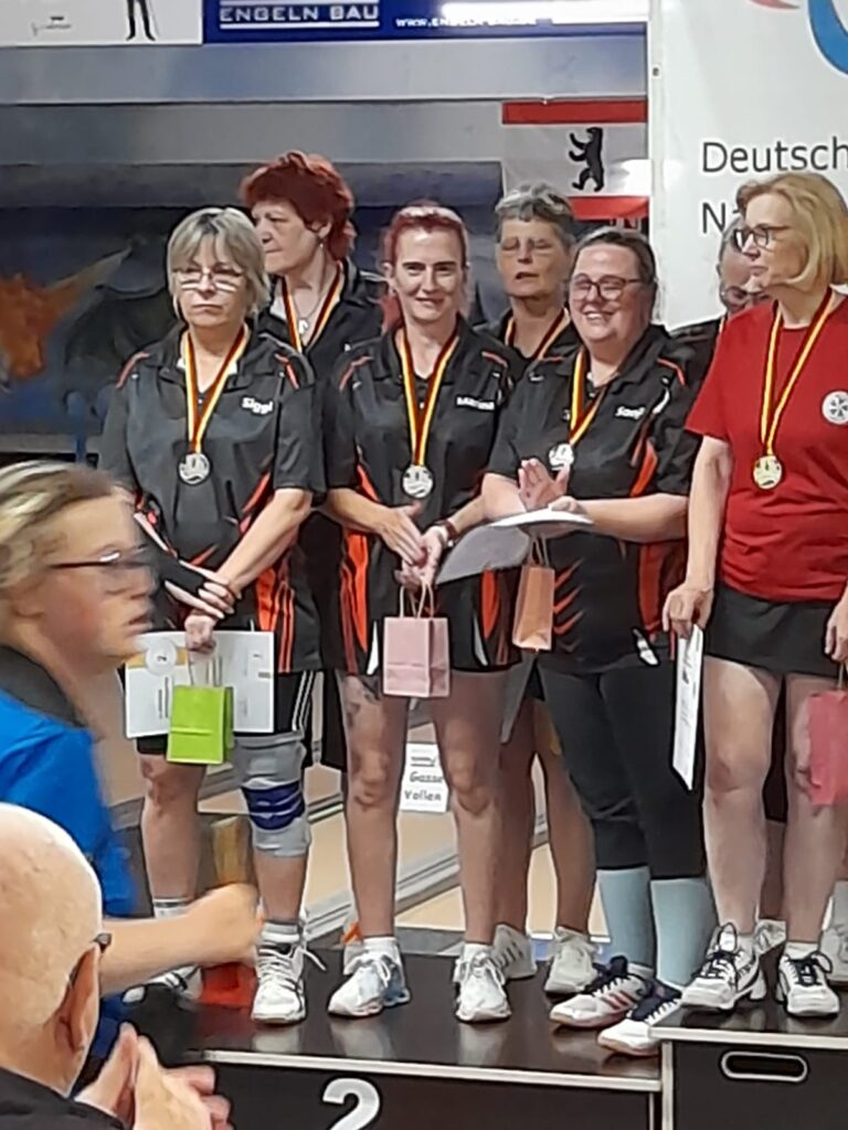 Kegel-Mannschaft aus Hüttersdorf bei der DM 2026